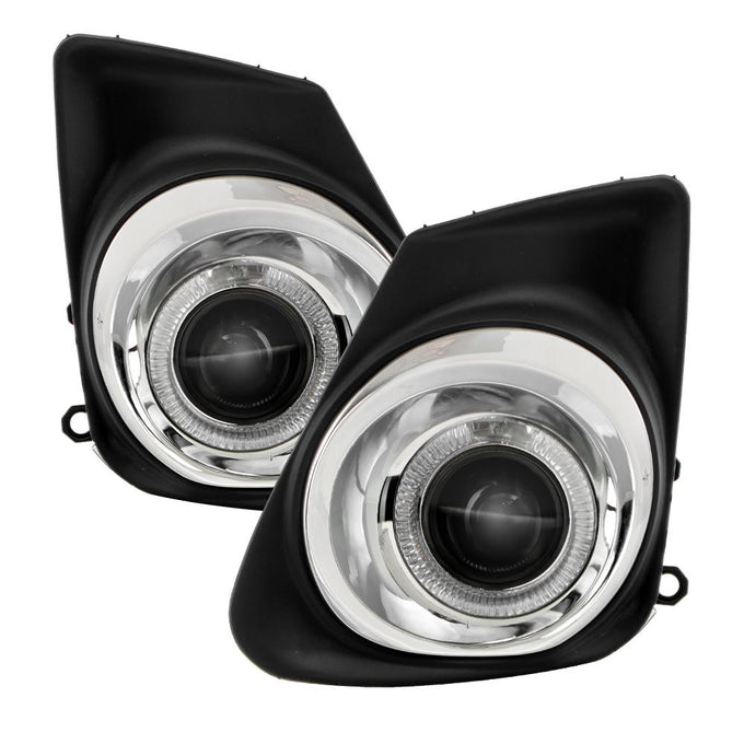 Clear Halo Projector Fog Lights w/Switch <br>11-13 Toyota Corolla