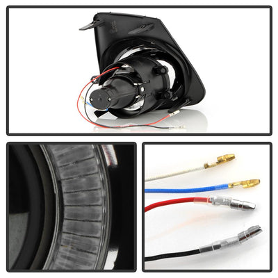 Clear Halo Projector Fog Lights w/Switch <br>11-13 Toyota Corolla