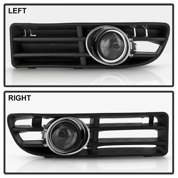 Smoke OEM Fog Lights w/Switch <br>99-05 Volkswagen Jetta