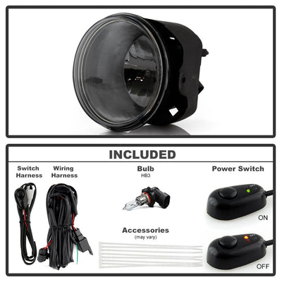 Smoke OEM Fog Lights W/Switch <br>, 06-08 Chrysler 300