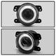 Smoke Projector Fog Lights w/Switch <br>05-08 Dodge Magnum 05-10 Chrysler 300 06-09 PT Cruiser