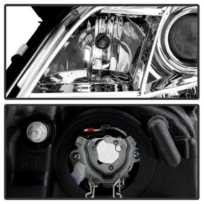 DRL Chrome Projector Headlights <br>07-09 Toyota Camry