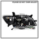 DRL Chrome Projector Headlights <br>07-09 Toyota Camry