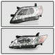 DRL Chrome Projector Headlights <br>07-09 Toyota Camry