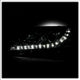 DRL Chrome Projector Headlights <br>07-09 Toyota Camry