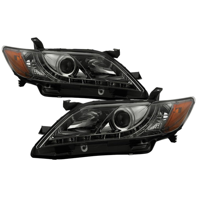 DRL Smoke Projector Headlights <br>07-09 Toyota Camry