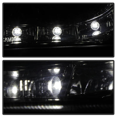 DRL Smoke Projector Headlights <br>07-09 Toyota Camry