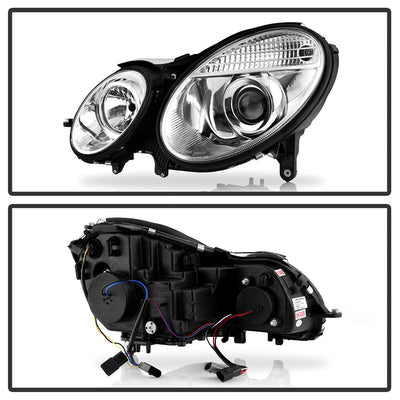 Chrome Projector Headlights <br>03-06 Mercedes-Benz E320 E500 E55 AMG 2006 E350