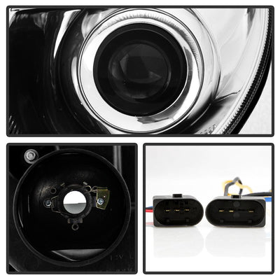 Chrome Projector Headlights <br>03-06 Mercedes-Benz E320 E500 E55 AMG 2006 E350