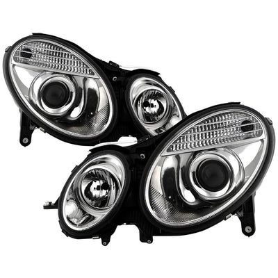 Chrome Projector Headlights <br>03-06 Mercedes-Benz E320 E500 E55 AMG 2006 E350