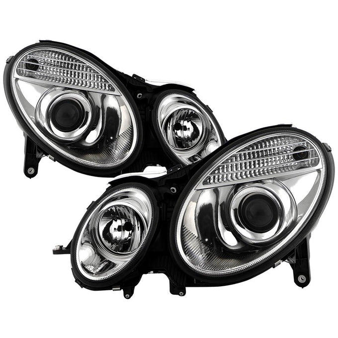 Chrome Projector Headlights <br>03-06 Mercedes-Benz E320 E500 E55 AMG 2006 E350