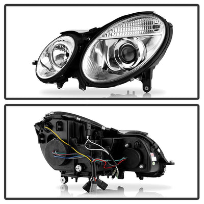 Chrome Projector Headlights <br>03-06 Mercedes-Benz E320 E500 E55 AMG 2006 E350