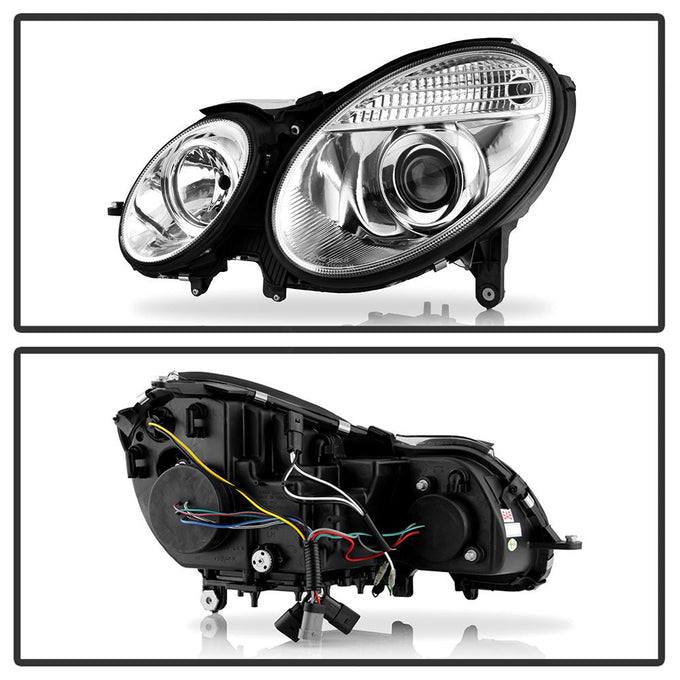 Chrome Projector Headlights <br>03-06 Mercedes-Benz E320 E500 E55 AMG 2006 E350