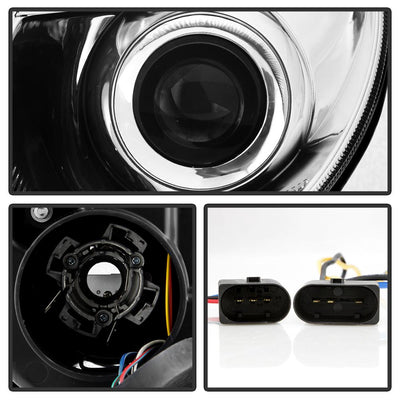 Chrome Projector Headlights <br>03-06 Mercedes-Benz E320 E500 E55 AMG 2006 E350