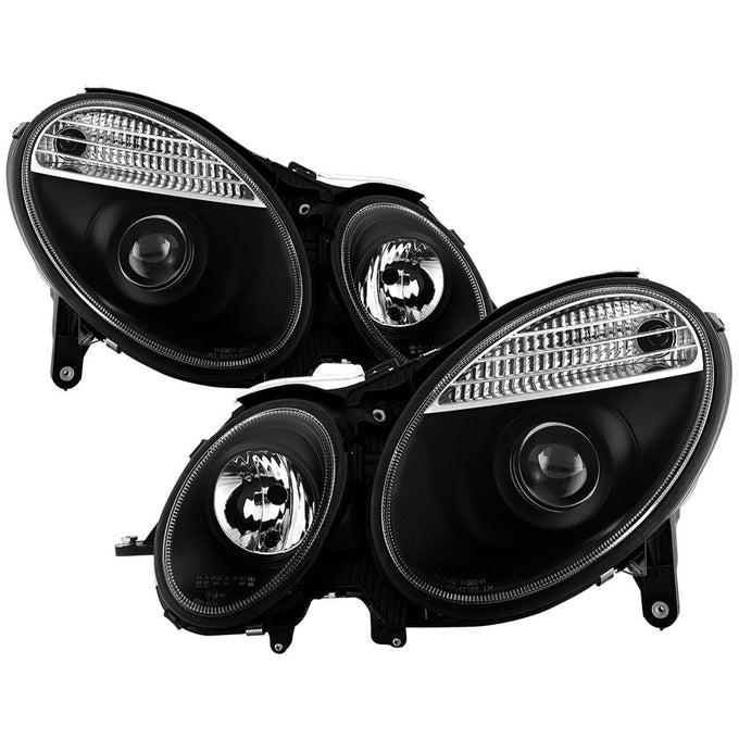 Black Projector Headlights <br>03-06 Mercedes-Benz E320 E500 E55 AMG 2006 E350