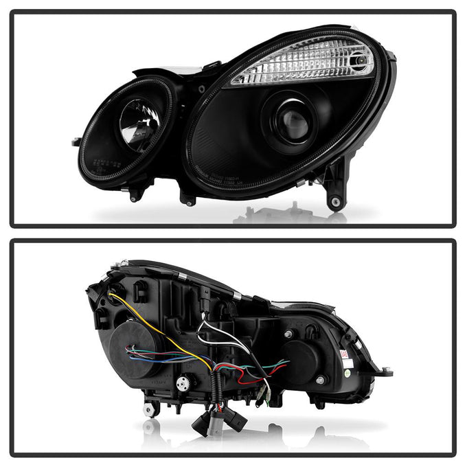 Black Projector Headlights <br>03-06 Mercedes-Benz E320 E500 E55 AMG 2006 E350