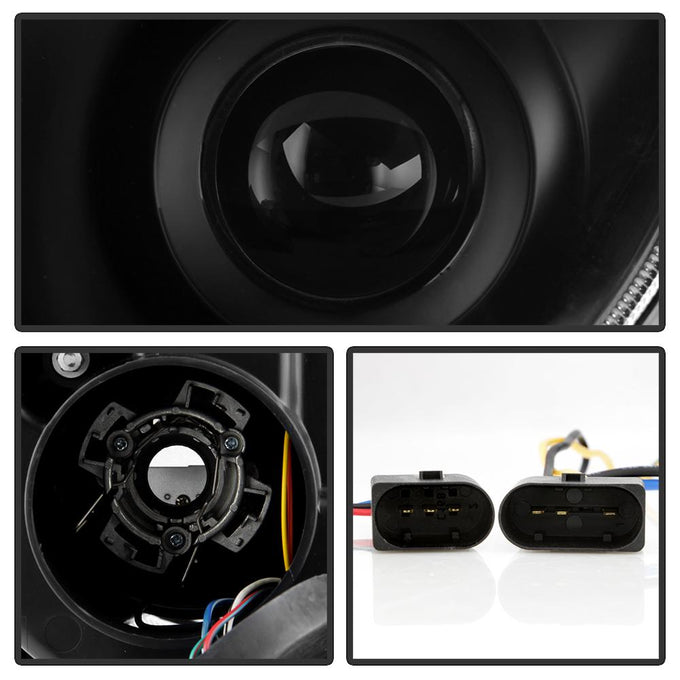 Black Projector Headlights <br>03-06 Mercedes-Benz E320 E500 E55 AMG 2006 E350