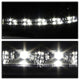 DRL Black Projector Headlights <br>08-11 Mercedes-Benz C63 AMG C300 C350, 08-09 C230 C280