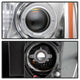 LED Halo Chrome DRL Projector Headlights <br>03-06 Cadillac Escalade Escalade EXT Escalade ESV