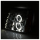 LED Halo Chrome DRL Projector Headlights <br>03-06 Cadillac Escalade Escalade EXT Escalade ESV