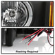 LED Halo Black DRL Projector Headlights <br>03-06 Cadillac Escalade Escalade EXT Escalade ESV