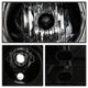 LED Halo Chrome Projector Headlights 1PC <br>02-05 BMW 325i 325xi 330i 330xi 320i