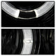 LED Halo Chrome Projector Headlights 1PC <br>02-05 BMW 325i 325xi 330i 330xi 320i