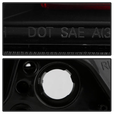 Black LED Tail Lights <br>07-09 Toyota Camry