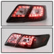 Black LED Tail Lights <br>07-09 Toyota Camry