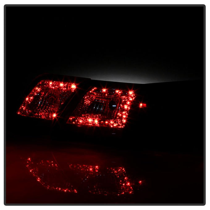 Black LED Tail Lights <br>07-09 Toyota Camry