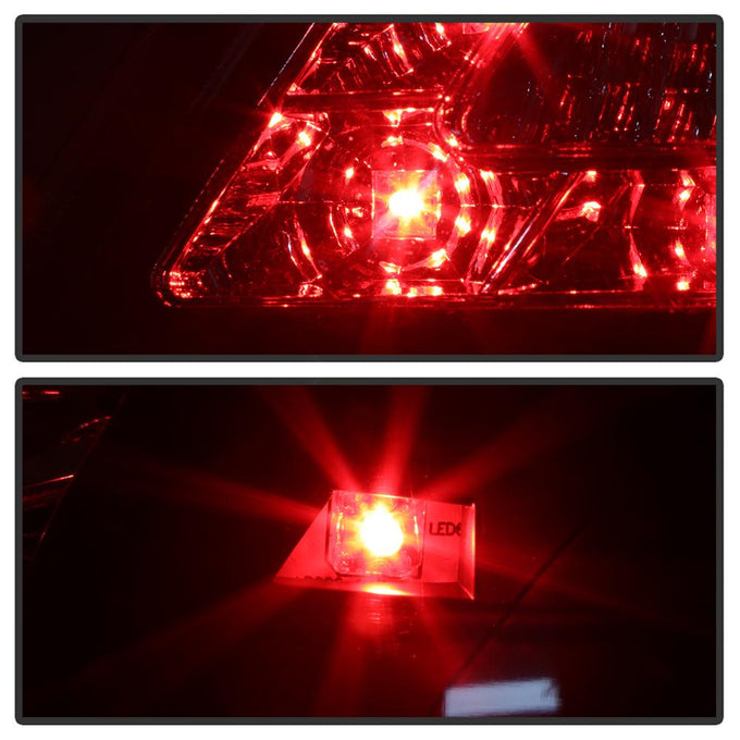 Black LED Tail Lights <br>07-09 Toyota Camry