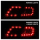 Smoke LED Tail Lights <br>07-09 Toyota Camry