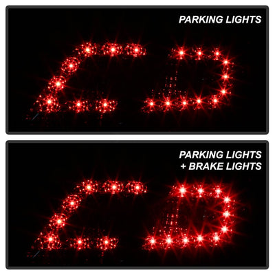 Smoke LED Tail Lights <br>07-09 Toyota Camry