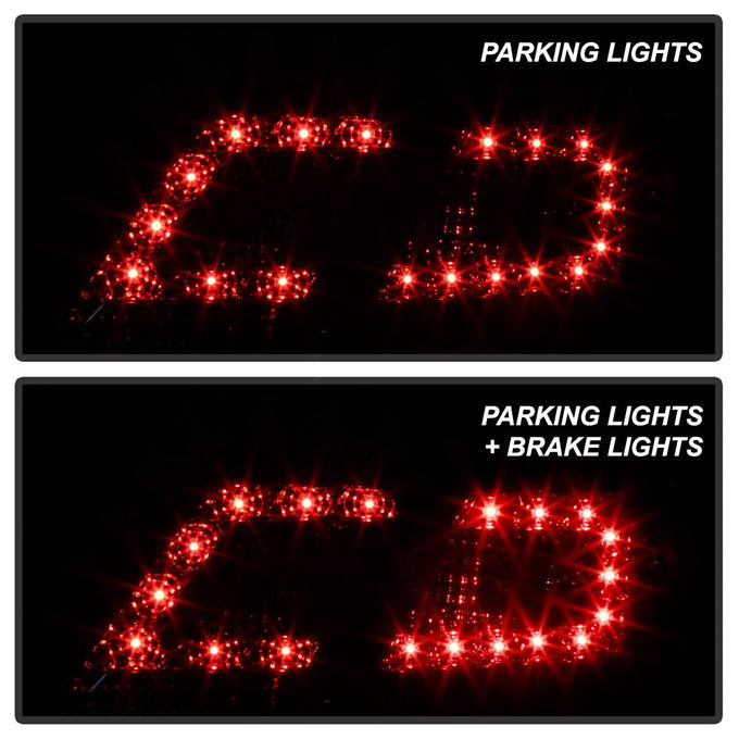 Smoke LED Tail Lights <br>07-09 Toyota Camry