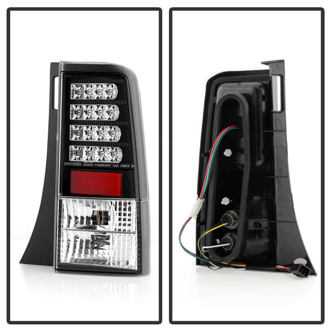 Version 2 Black LED Tail Lights <br>04-06 Scion xB