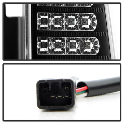 Version 2 Black LED Tail Lights <br>04-06 Scion xB