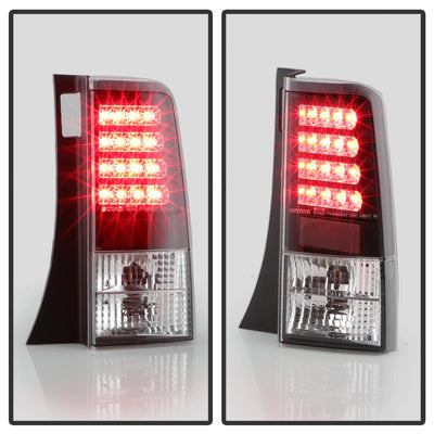 Version 2 Black LED Tail Lights <br>04-06 Scion xB