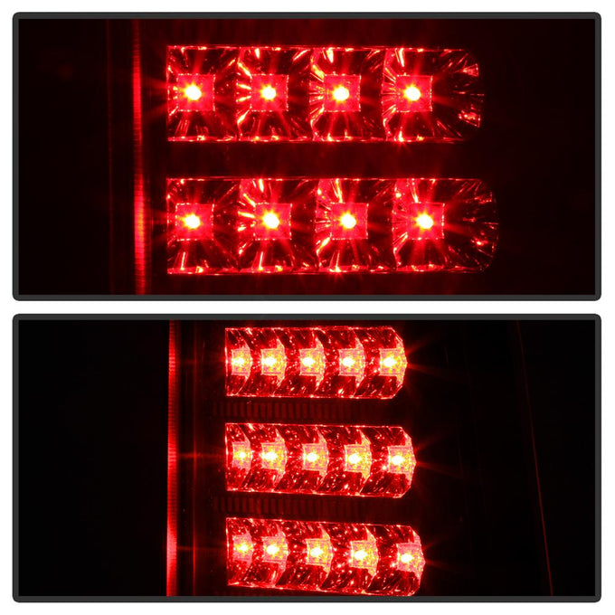 Version 2 Black LED Tail Lights <br>04-06 Scion xB