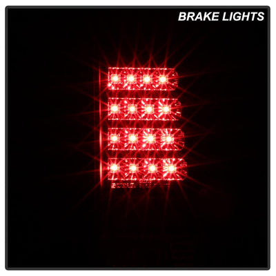 Version 2 Black LED Tail Lights <br>04-06 Scion xB
