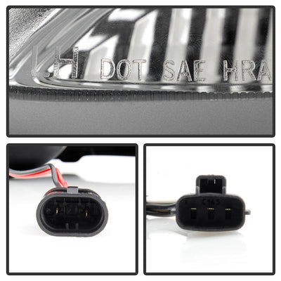 DRL Chrome Projector Headlights <br>02-06 Toyota Camry