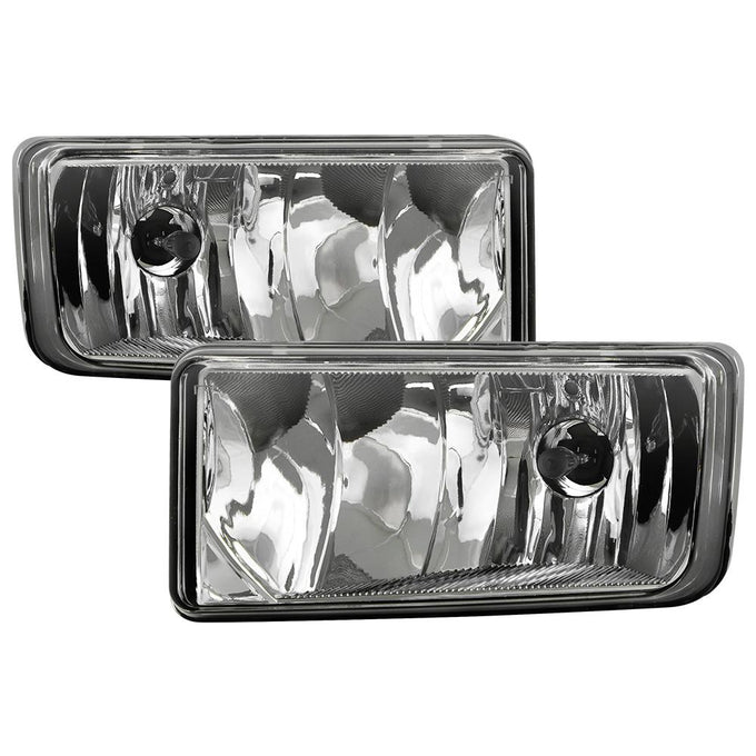 Clear OEM Fog Lights wo/switch <br>07-13 Chevy Avalanche Suburban 1500 2500