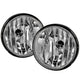 Clear OEM Fog Lights wo/switch <br>07-13 GMC Sierra 1500 Sierra 2500 HD Sierra 3500 HD