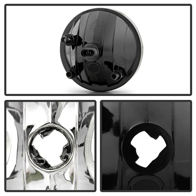 Clear OEM Fog Lights wo/switch <br>07-13 GMC Sierra 1500 Sierra 2500 HD Sierra 3500 HD