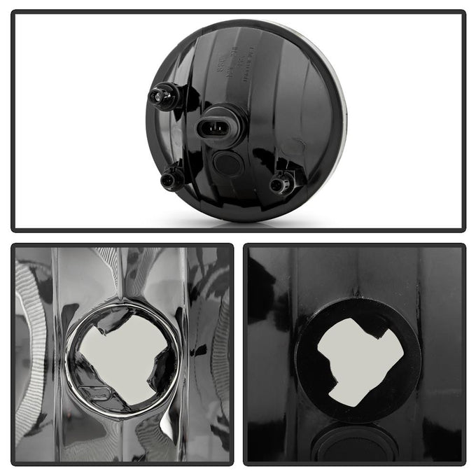 Smoke OEM Fog Lights wo/switch <br>07-13 GMC Sierra 1500 Sierra 2500 HD Sierra 3500 HD