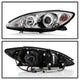 LED Halo Chrome Projector Headlights <br>02-06 Toyota Camry