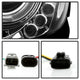 LED Halo Chrome Projector Headlights <br>02-06 Toyota Camry