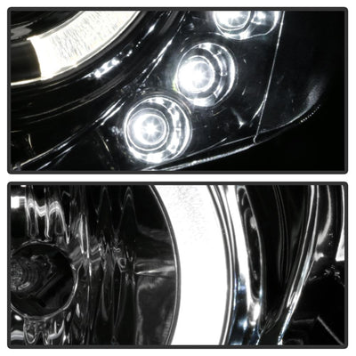 LED Halo Chrome Projector Headlights <br>02-06 Toyota Camry