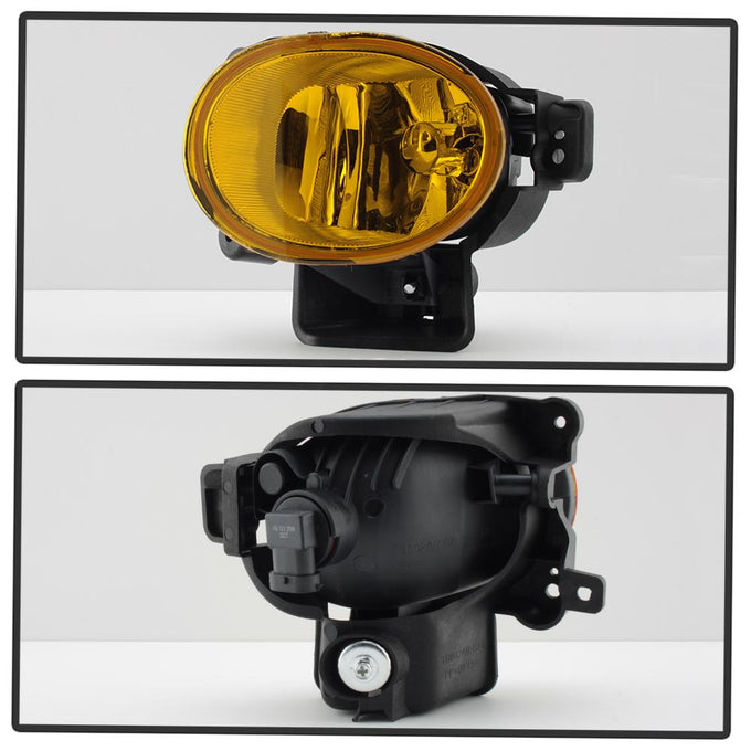 Yellow OEM Fog Lights wo/Switch <br>07-08 Acura TL