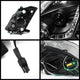 DRL Black Projector Headlights <br>03-05 Nissan 350Z
