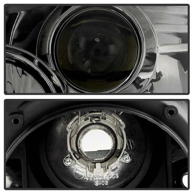 DRL Smoke Projector Headlights <br>03-05 Nissan 350Z